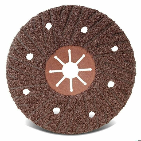 Cgw Abrasives Type 29 Flat Economy Semi-Flex Coated Abrasive Depressed Center Disc, 4-1/2 in Dia, 36 Grit, Medium 36294